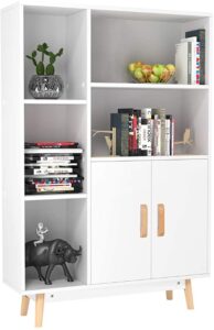 free standing floor storage cabinet by homfa