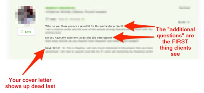 upwork extra questions